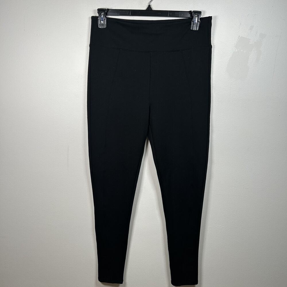 Assets by Spanx Black High Waist Leggings Women's Plus Size 1X